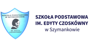 Logo Szkoły Podstawowej im. Edyty Czoskówny w Szymankowie