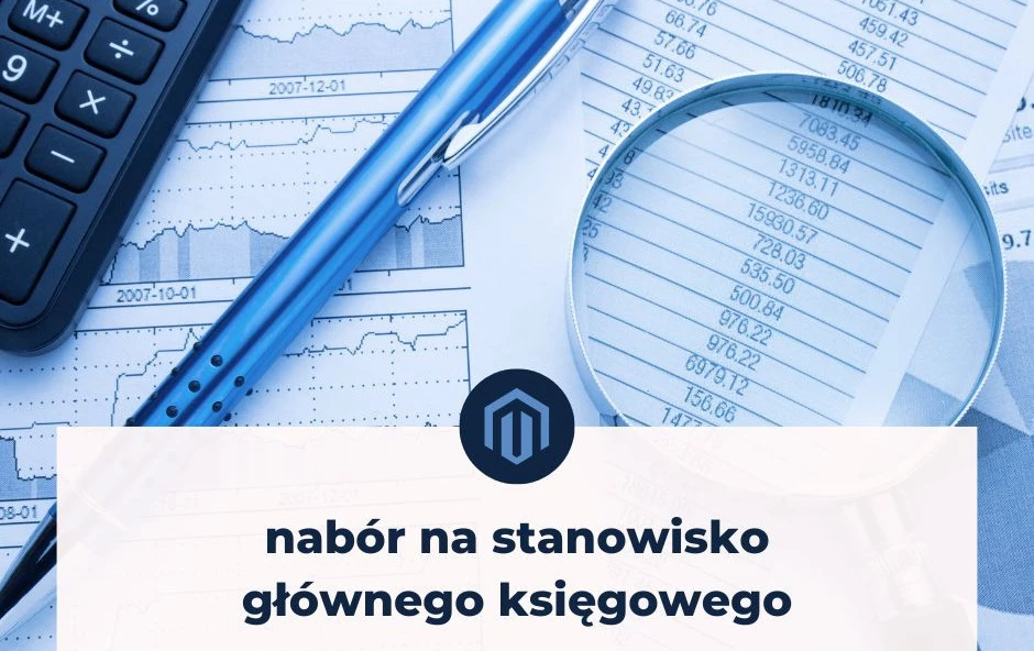 plakat nabór na stanowisko głównego księgowego