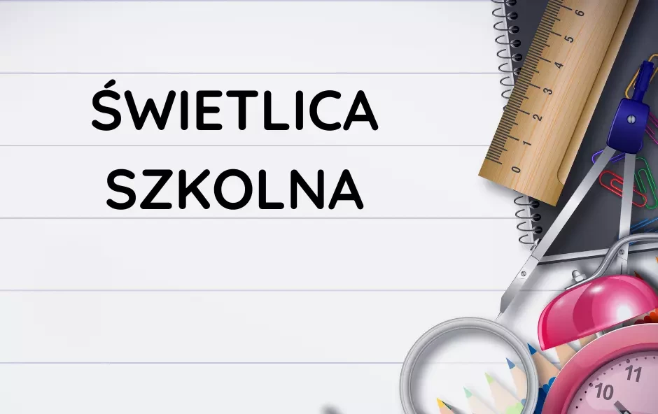 napis świetlica szkolna 